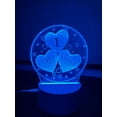 thumbnail image 4 of LED Heart Night Lamp "I Love You" Design, 4 of 7