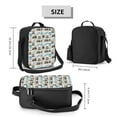 thumbnail image 2 of Disketp Transport Train Bolsa Térmica Estampada para Almuerzo, Lonchera para Hombres y Mujeres Adultos, 2 of 7