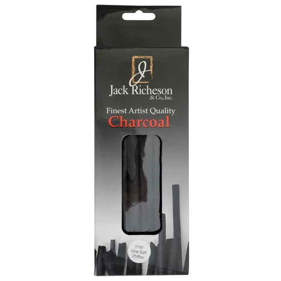 Richeson Vine Charcoal Sticks 7/16" Diameter