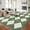 Dark Green, variant on 9x12 Area Rug Trellis Rugs for Living Room,Washable Modern Trellis Carpet for Bedroom, Non Slip Low Pile Carpet for Home Office Decor
