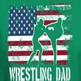 thumbnail image 3 of CafePress - Wrestling Dad Distressed Print Father Wres T Shirt - Men's Classic Graphic Cotton T-Shirt, 3 of 4