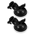 thumbnail image 1 of Raindrops 2Pcs Dash Cam Suction Mount Plastic Black 360 Degree Rotation Stable Support For Car Dash Cam, 1 of 8