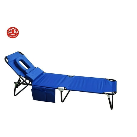 Kozyard Foldable Chaise Lounge Chair For Beach Patio Pool Back Kozyard Foldable Chaise Lounge Chair For Beach Patio Pool Back Yard Or Camping