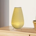 thumbnail image 4 of Lámpara de mesa de papel decorativa, iluminación ambiental, lámpara de papel para dormitorio, interior y hogar. Estilo B, 4 of 8