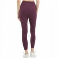 thumbnail image 2 of Danskin Women's Ultra High Legging Tight with Pockets Size: XL, Color: Italian Plum, 2 of 3