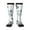 3 Black, variant on Sea Life Elements Thigh High Socks Extra Long Stretchy Sock Women Over Knee High Opaque Stocking Daily Wear