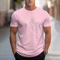 thumbnail image 1 of Tops para hombre, blusas y camisas de cuello redondo y manga corta para hombre, blusas casuales de cuello redondo con estampado de moda para hombre, blusas de cuello redondo y manga corta, camisas par, 1 of 6