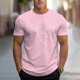 thumbnail image 1 of Tops para hombre, blusas y camisas de cuello redondo y manga corta para hombre, blusas casuales de cuello redondo con estampado de moda para hombre, blusas de cuello redondo y manga corta, camisas par, 1 of 6