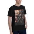 thumbnail image 3 of The Mandalorian T-shirts Graphiques pour Hommes - Col Rond à Manches Courtes Inspiré Rétro, Hauts en Coton d'Été, 3 of 8