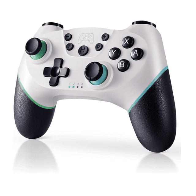 Control Inalámbrico Joystick Para Nintendo Switch color blanco