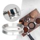 thumbnail image 5 of Anillos dosificadores de café de repuesto Herramienta de barista Accesorios para espresso Dosificación de café Plata 53mm, 5 of 9
