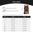 thumbnail image 4 of Fotbe Wolf With Wildflowers Pattern Men's Quick Dry Workout Tank Top Gym Muscle Tee Fitness Bodybuilding Sleeveless T Shirt Breathable Workout Shirt-X-Large, 4 of 9