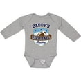 thumbnail image 3 of Inktastic Daddy Football Buddy Boys or Girls Long Sleeve Baby Bodysuit, 3 of 5