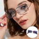 thumbnail image 4 of Gafas de sol sin montura Hugo lentes tintadas Lente azul, 4 of 10