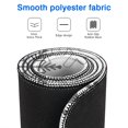thumbnail image 3 of Long Mouse Pads for Desk,White Christmas Snowflake Pattern Desk Mats on Top Of Desks, Desk Mouse Pad Extra Large with 3mm Non-Slip Base and Stitched Edge for Gaming,Office,Work,Home 47.3x23.6in, 3 of 5