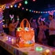 thumbnail image 1 of Bolso de mano no tejido de Pascua, bolsa de regalo reutilizable no tejida para compras, fiesta de huevos de Pascua, bolsa de regalo no tejida, 1 of 6