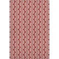 thumbnail image 2 of Addison Rugs Mayfield Premium Machine Washable Transitional Swirls Red Rectangle Rug, 10' x 14', 2 of 6