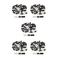 thumbnail image 3 of Wweixi Handmade English Labels Tags Trendy and Versatile Cloth DIY Clothes Sewing Craft Accessories Handmade Crown Print 120 Pcs 5Set, 3 of 6