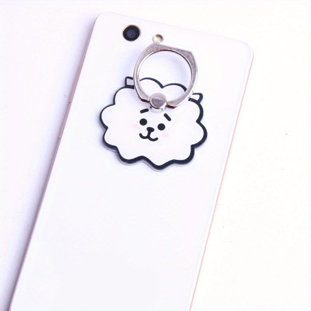 Soporte De Anillo De Teléfono De Dibujos Animados Kpop Bangtan Boys 360 Grados Soporte De Soporte De Teléfono Anillos De Dedo Fans Regalos