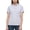 White, variant on pstuiky Womens Summer Tops Casual Short Sleeve Turtleneck Fashion Clothing Business Casual Loose Fit Solid Color Athletic Shirts Womens Blouses