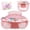 Pink, variant on Blublu Park Baby Inflatable Seat with Cover for Babies 3-36 Months, Portable Baby Chair Sit Me Up Floor Seat with Detachable Activity Sensory Tray, Baby Seats for Sitting up, Elephant
