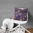 thumbnail image 4 of Happy Halloween Pumpkin Throw Pillow Covers Ghost Boo Pillow Cases Sofa Bed Throw Cushion Cover for Home Office Halloween Decor,18x18 Inch (2Pcs), 4 of 6
