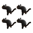 thumbnail image 1 of ganchos para escritorio con forma de gato, adhesivos sin taladro, para mochilas, con capacidad de hasta 5 kg, organizador para colgar bolsos, llaves y auriculares., 1 of 8