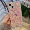 thumbnail image 3 of Sanrio-funda de teléfono de Hello Kitty, carcasa a prueba de golpes, Cinnamoroll, Kuromi My Melody, para Iphone 11, 12, 13, 14, 15, Mini Pro Max, X, Xs, Xr Plus, 3 of 4