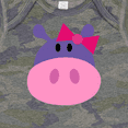 thumbnail image 4 of Inktastic Girl Hippo Girls Baby Bodysuit, 4 of 5