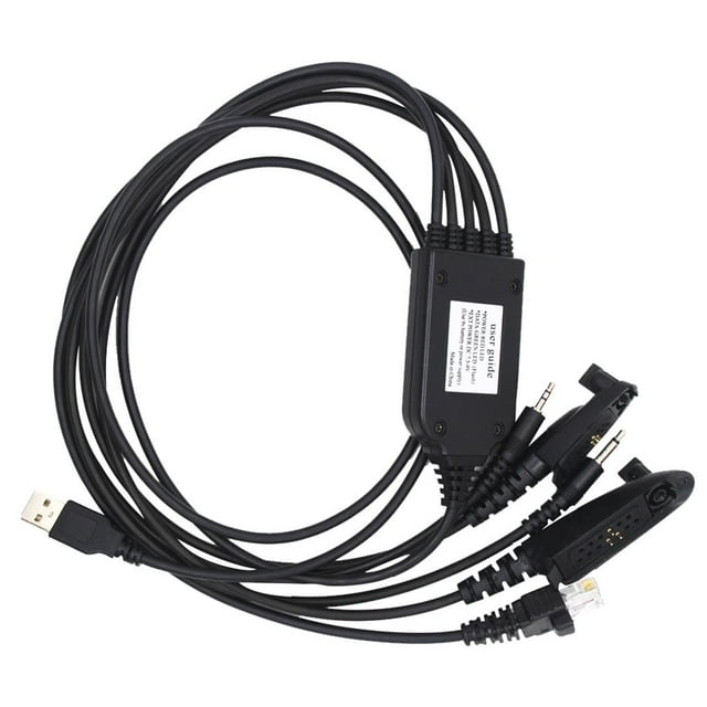 Cable De Programación Usb Ftdi 5 En 1 Para Motorola Ham Radio 3.5Mm 2.5Mm Ht750 Ex500 Kearding HA021153-00