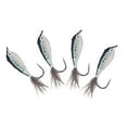 thumbnail image 1 of LOVIVER Epoxy Minnow Streamer Fly Saltwater Bass Trout Perch Chub Multiple Colors 4pcs D, 1 of 8
