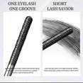 thumbnail image 5 of 3D Curling Eyelash Iron Mascara, Black Iron Wand Curling Mascara, Waterproof Mascara, Washable Metal Wand Mascara, Small Wand Brush Mascara, Long-Lasting, Smudge-proof, Voluminous Eyelashes, 5 of 9