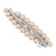 thumbnail image 1 of Ofertas Únicas 1 Pc Clips para el Cabello Clip de Ojo de Sirena de Perlas Bonito Clip de Peinado Tono Plateado Champagne, 1 of 5