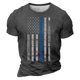 thumbnail image 1 of Camisetas de Manga Larga para Hombres Imprimir Casual Cuello Redondo Camiseta de Manga Corta, Camisetas de Manga Larga para Hombres Algodón, 1 of 4