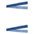 thumbnail image 3 of Monstrate Mini valla de en miniatura decoración artesanía granja jardín paisaje decorativo barrera para interior azul 100x3cm Type1 NO1, 3 of 6