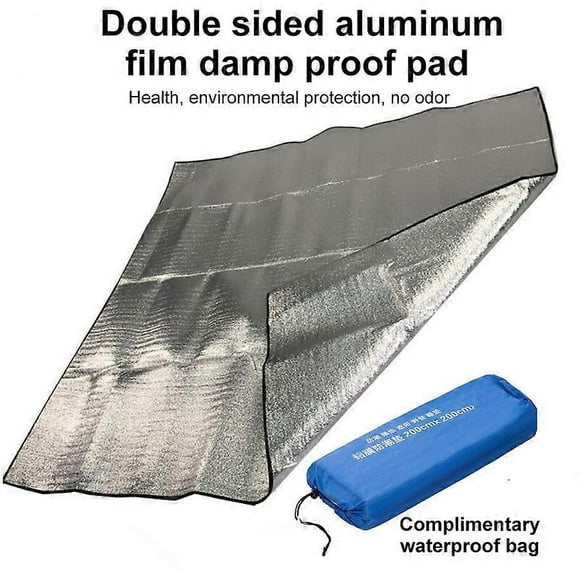 Tent Rug Convenient Foldable 100-300cm Stay Warm Outdoor Travel Moistureproof Mat Beach Camping Mat Camping Tent Sleeping Pad