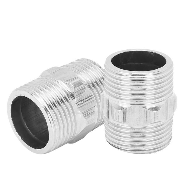 Conector de rosca macho, 2 piezas Conector de tubería roscado de rosca macho de 1 pulgada Fiable y duradero