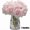 B, variant on Five-Headed Artificial Rose Bouquet Realistic Faux Flowers for Wedding Centerpiece Home Decor Romantic Gift