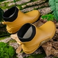 thumbnail image 5 of YLYL Rain Boots for Women Men Water Resistant Non Slip Lightweight Outdoor Garden Rubber Ankle Boots, 5 of 7