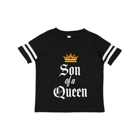 

Inktastic Son of a Queen with Crown in White Girls Toddler T-Shirt