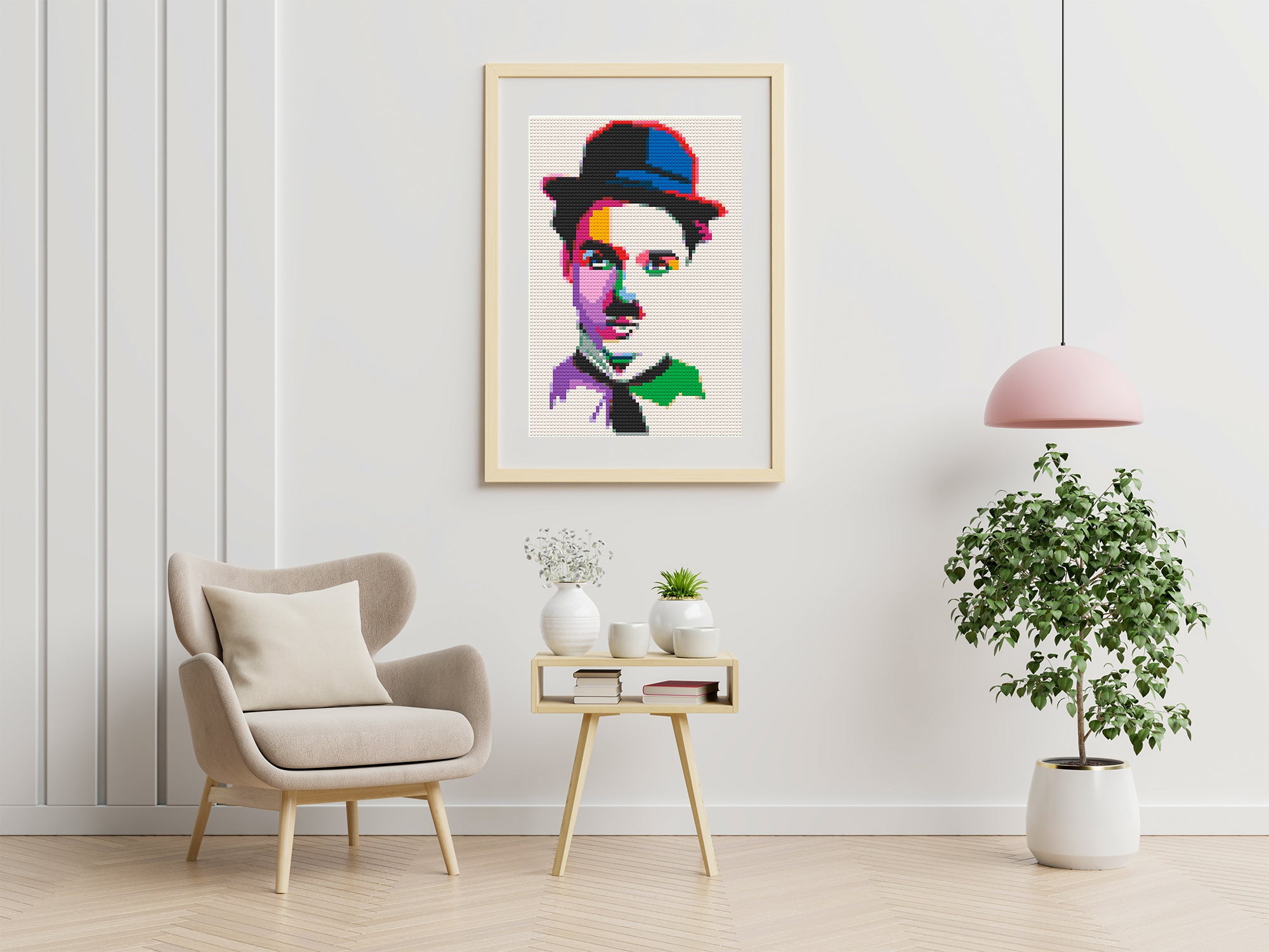 Bricked Mosaic 20x30" CHAPLIN