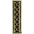 thumbnail image 4 of SAFAVIEH Chelsea Makayla Floral Wool Area Rug, Black, 3' x 3' Round, 4 of 11