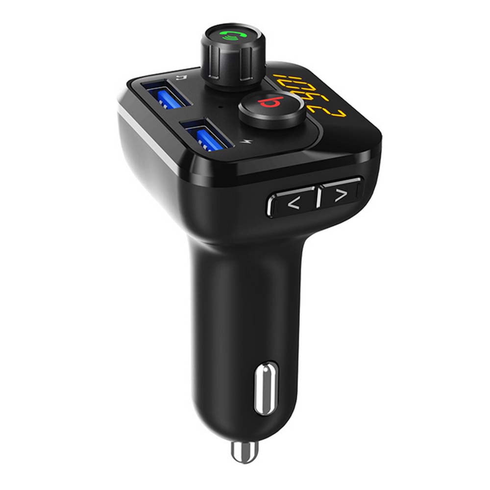 (Bass Booster) Bluetooth Handsfree Kit for Car, Bluetooth 5.0 FM Radio