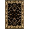 thumbnail image 3 of Oriental Weavers Ariana Area Rug - 311K3 - 6' Round - in Black/ Ivory - Vintage Inspired, Stain Resistant, Family and Pet Friendly , Dining Area Rug, 3 of 3