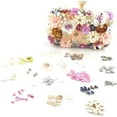 thumbnail image 4 of LZCKDPX Womens Evening Clutch Bag Designer Evening Handbag Hand Bag,Lady Party Wedding Clutch Purse,Flower Beaded-gold, 4 of 7