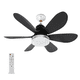 thumbnail image 1 of "Luz De Ventilador Led De 30 W, Foco De Ventilador De Techo C Malubero, Negro ", 1 of 5
