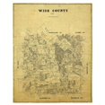 thumbnail image 2 of Unknown 12x14 Gold Ornate Wood Framed with Double Matting Museum Art Print Titled - Wise County Texas -1878, 2 of 4
