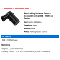 thumbnail image 2 of Rear Parking Distance Sensor - Compatible with 2008 - 2009 Ford Fusion, 2 of 2