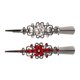 thumbnail image 1 of Pinzas para El Pelo para Mujer, 2 Uds., Horquillas para El Pelo, Accesorios para El Cabello, Rojo Y Blanco, 1 of 9