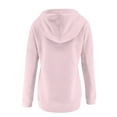 thumbnail image 4 of WZXFASHION Women's Solid Color Fashion Casual Button Pocket Long Sleeve Sweater Spring Savings Clearance wool pullover sweater, 4 of 6